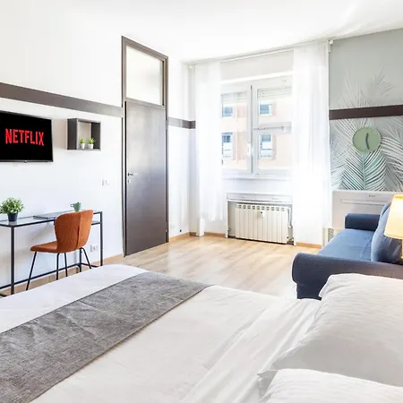Apartman Torre Velasca - Duomo 5 Min Walk - 2 Bedrooms With 2 Bathrooms